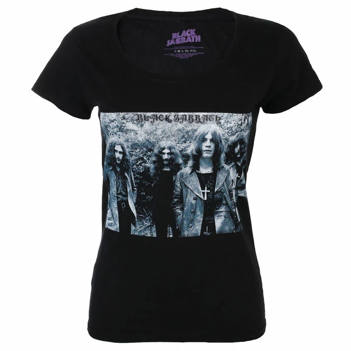 T-shirt Metal Women's Black Sabbath - Group Shot - ROCK OFF