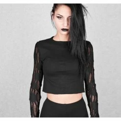 T-shirt Hardcore Women's - BLACK WITCH - AMENOMEN