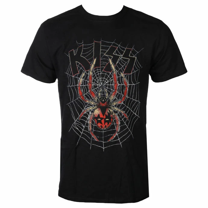 T-shirt Metal Men's Kiss - Spider - ROCK OFF
