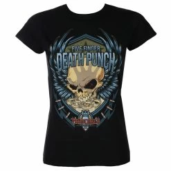 T-shirt Metal Women's Five Finger Death Punch - Trouble - ROCK OFF