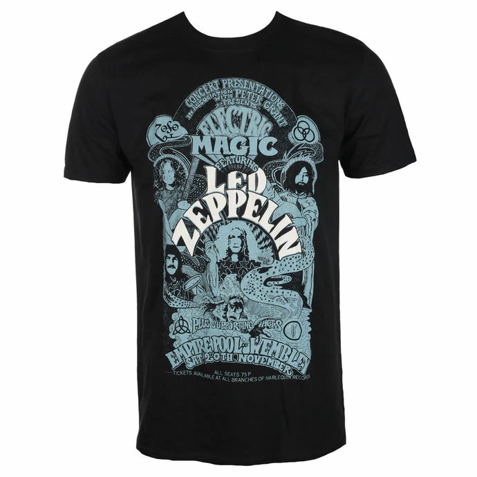 T-shirt Metal Men's Led Zeppelin - Black - NNM