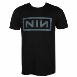 Men's T-shirt NINE INCH NAILS - CLASSIC GRAY LOGO - PLASTIC HEAD