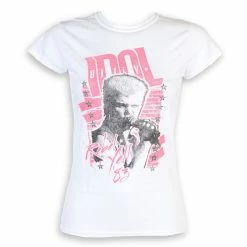 T-shirt Metal Women's Billy Idol - Rebel Yell - ROCK OFF