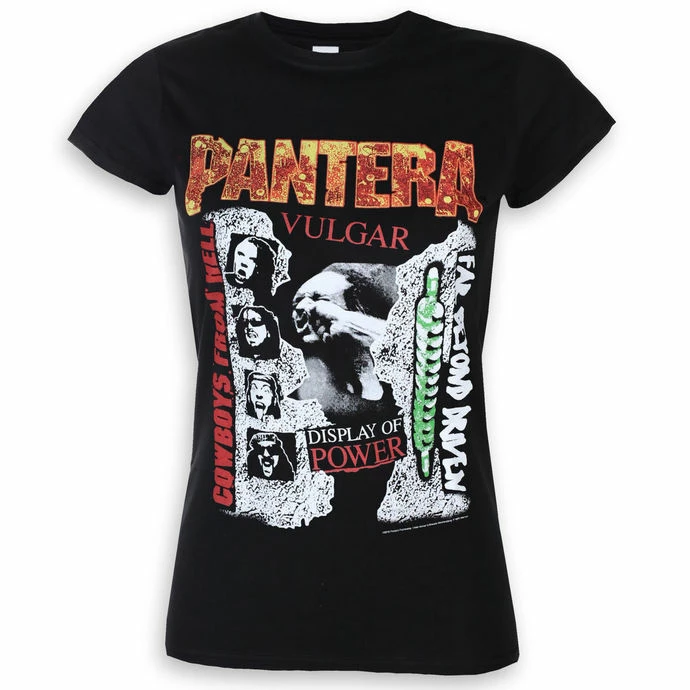 T-shirt Metal Women's Pantera - 3 Albums - ROCK OFF