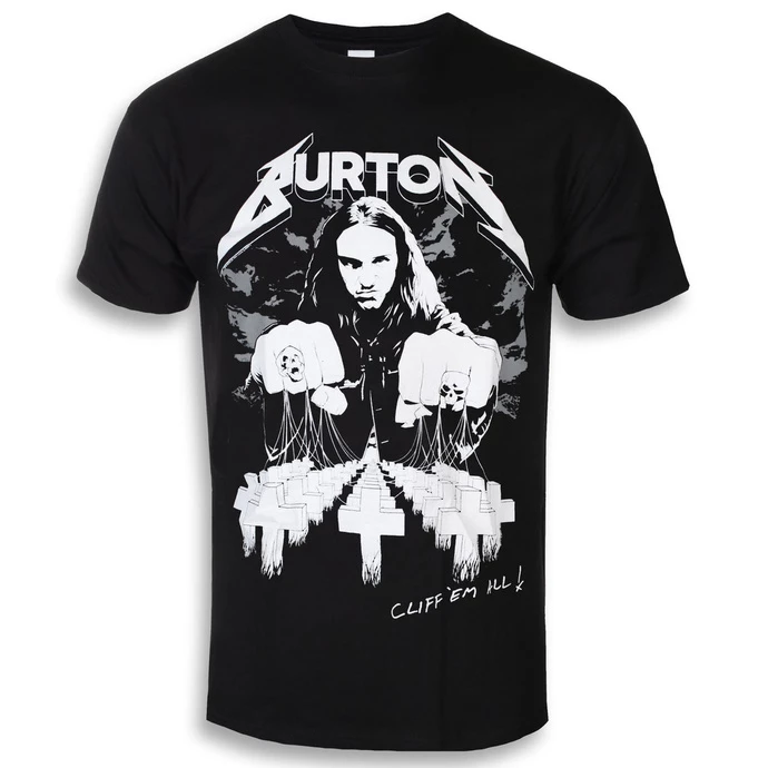 T-shirt Metal Men's Metallica - Cliff Burton - NNM