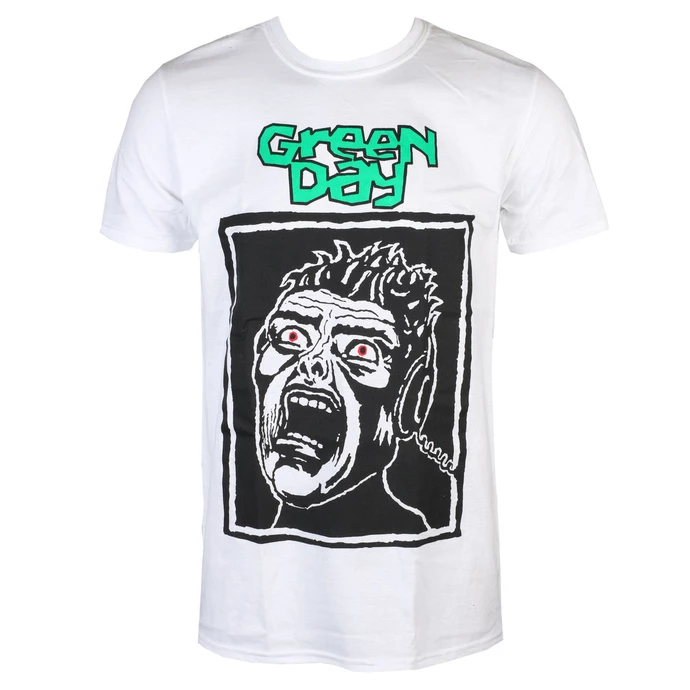 T-shirt Metal Men's Green Day - SCREAM - PLASTIC HEAD