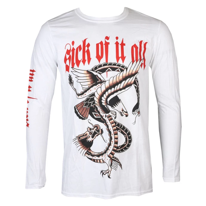 T-shirt Metal Men's Sick Of It All - EAGLE - PLASTIC HEAD