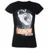 T-shirt Metal Women's Kiss - The Demon Rock God - ROCK OFF