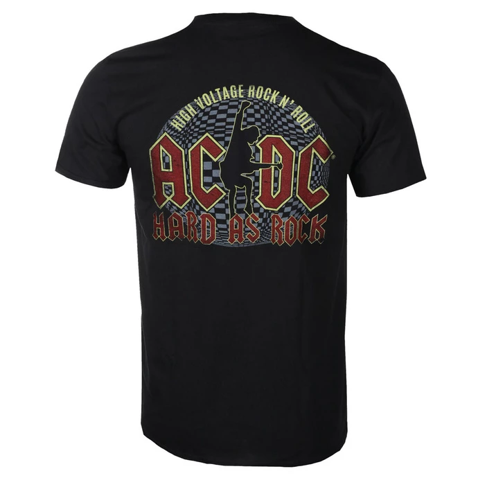 T-shirt Metal Men's AC-DC - Hard As Rock F&B - ROCK OFF