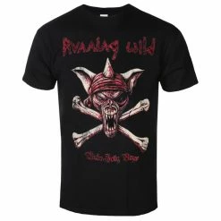 T-shirt Metal Men's Running Wild - UNDER JOLLY ROGER - PLASTIC HEAD