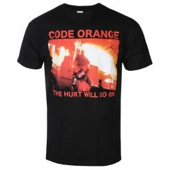 T-shirt Metal Men's Code Orange - RED HURT PHOTO - PLASTIC HEAD