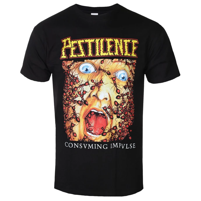 T-shirt Metal Men's Pestilence - CONSUMING IMPULSE - PLASTIC HEAD
