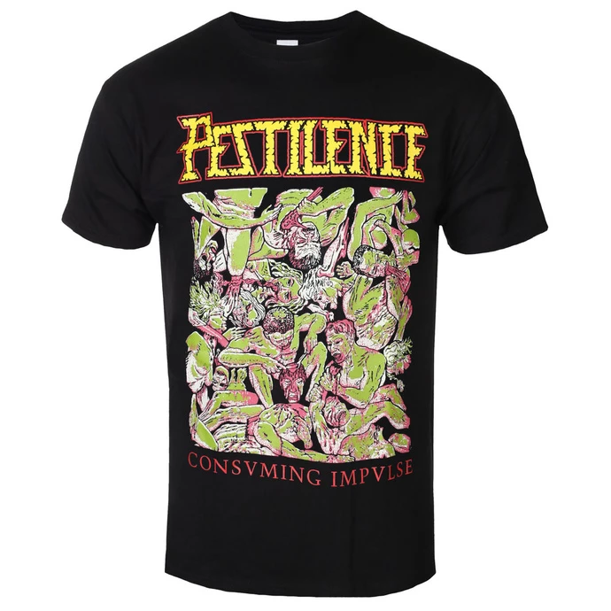 T-shirt Metal Men's Pestilence - CONSUMING IMPULSE 2 - PLASTIC HEAD
