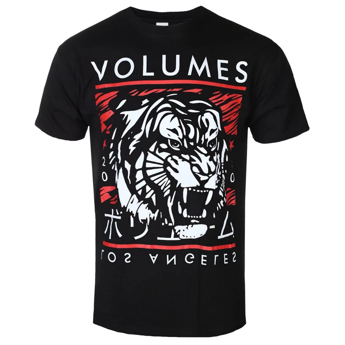 T-shirt Metal Men's Volumes - TIGER - PLASTIC HEAD