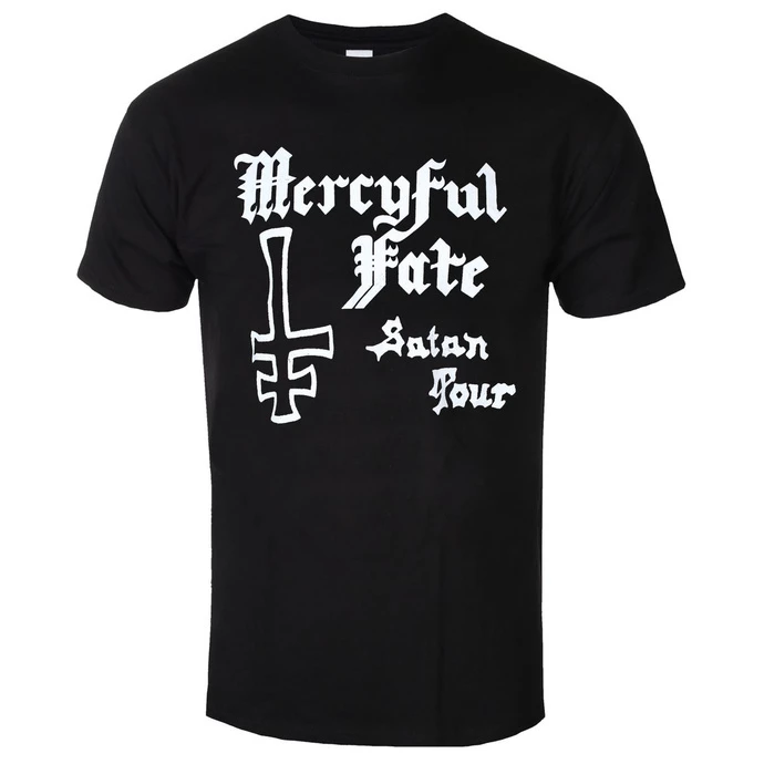 T-shirt Metal Men's Mercyful Fate - SATAN TOUR 1982 - PLASTIC HEAD