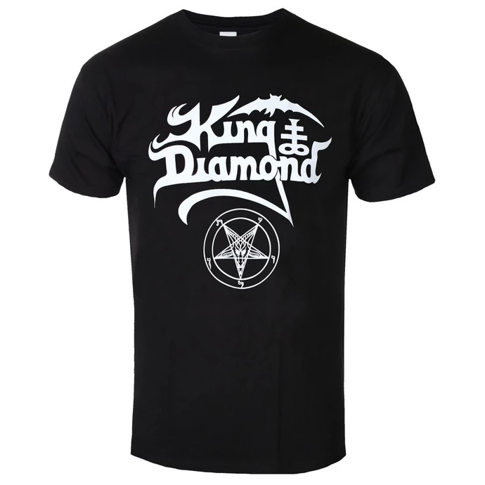 T-shirt Metal Men's King Diamond - LOGO - PLASTIC HEAD