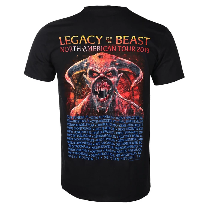 T-shirt Metal Men's Iron Maiden - Two Minutes To Midnight - ROCK OFF - Image 2