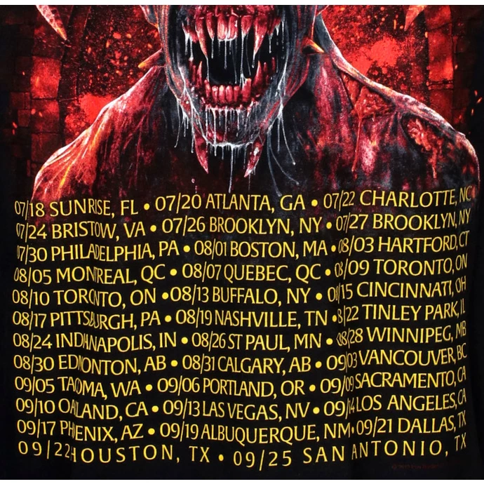 T-shirt Metal Men's Iron Maiden - The Flight Of Icarus - ROCK OFF - Image 3