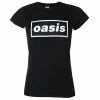 T-shirt Metal Women's Oasis - Decca Logo - NNM