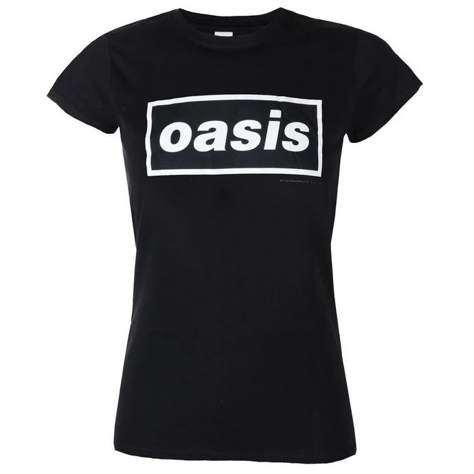T-shirt Metal Women's Oasis - Decca Logo - NNM