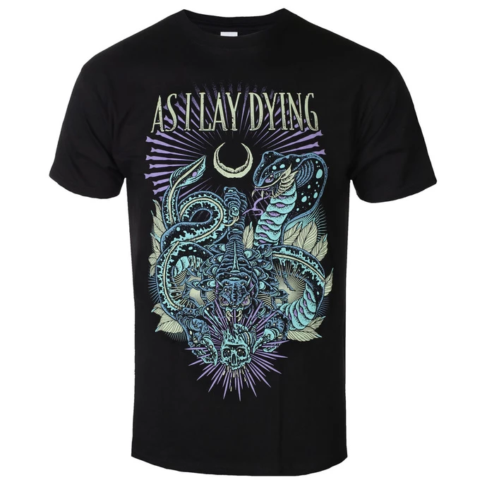 T-shirt Metal Men's As I Lay Dying - Cobra - ROCK OFF