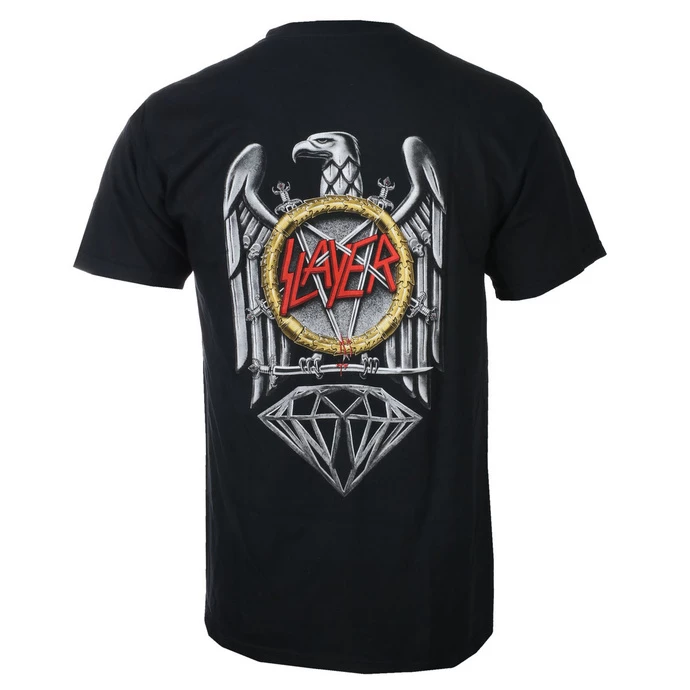 T-shirt Men SLAYER - DIAMOND - Brilliant Abyss - Black - Image 4