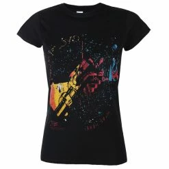Women's T-shirt Pink Floyd - Machine Greeting Orange - ROCK OFF