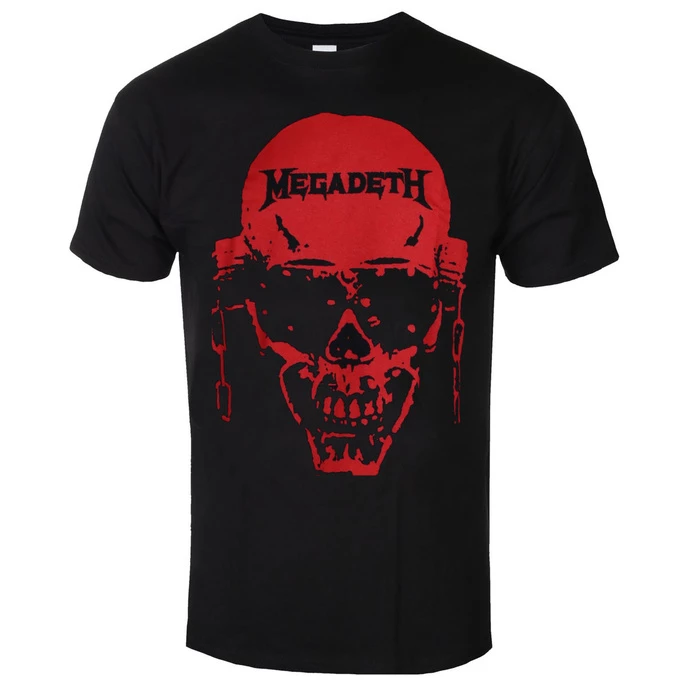 Men's T-shirt Megadeth - Contrast Red - ROCK OFF