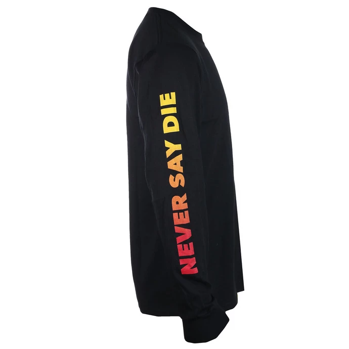 Men's T-shirt With Long Sleeve Lakai X BLack Sabbath - Never Say Die - Black - Image 3