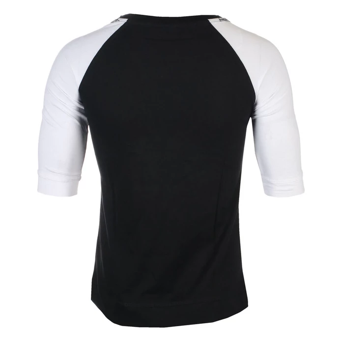 Unisex T-shirt With 3/4 Sleeves AC / DC - Hard As Rock - BL / WHT Raglan - ROCK OFF - Image 2