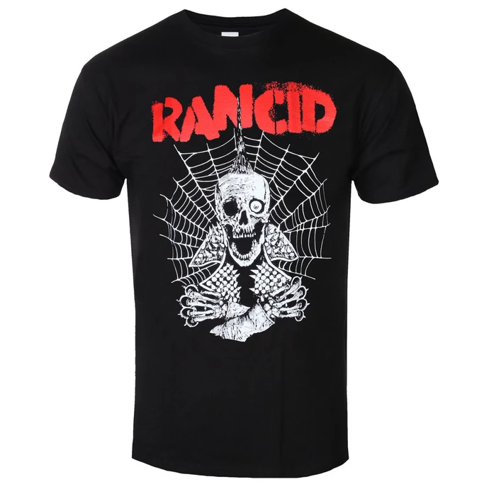 Men's T-shirt Rancid - Spiderweb - Black - KINGS ROAD