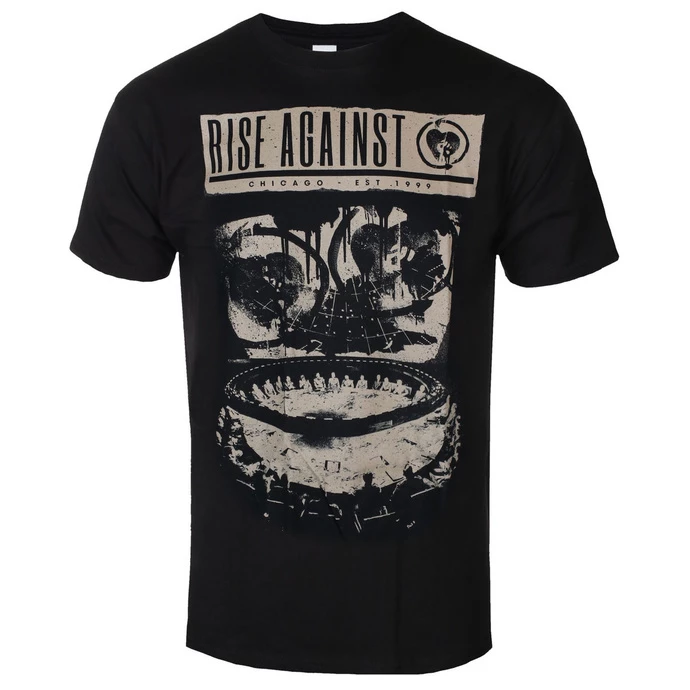 Men's T-shirt Rise Against - War Room - Black - KINGS ROAD