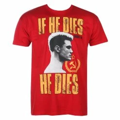 Men's T-shirt Rocky - If He Dies, He Dies - Tango-Red - HYBRIS