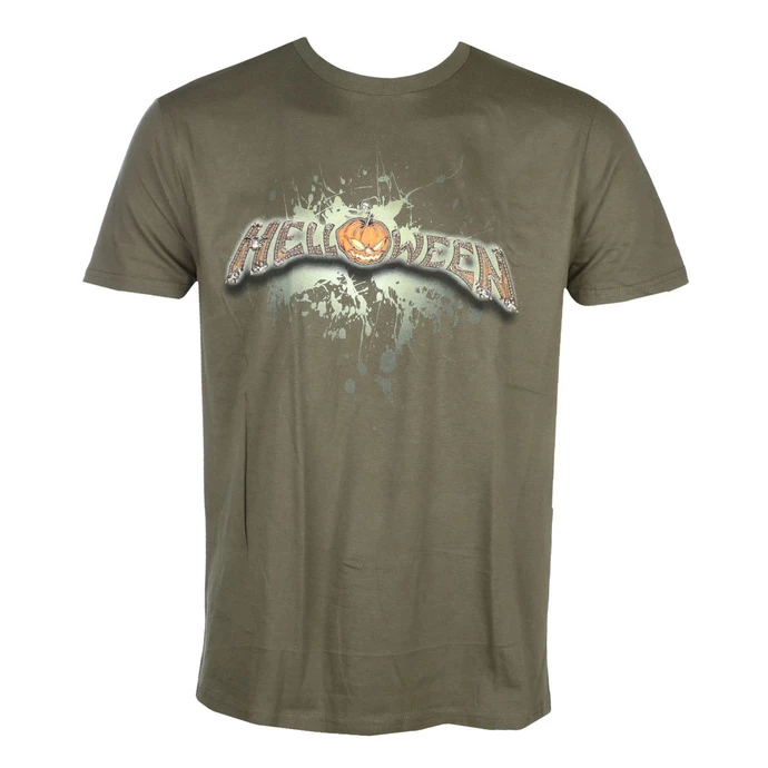 Men's T-shirt HELLOWEEN - Unarmed - Khaki - NUCLEAR BLAST