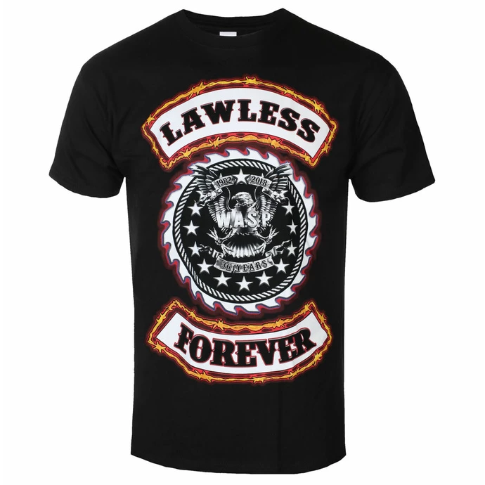 Men's T-shirt W.A.S.P. - LAWLESS FOREVER - PLASTIC HEAD