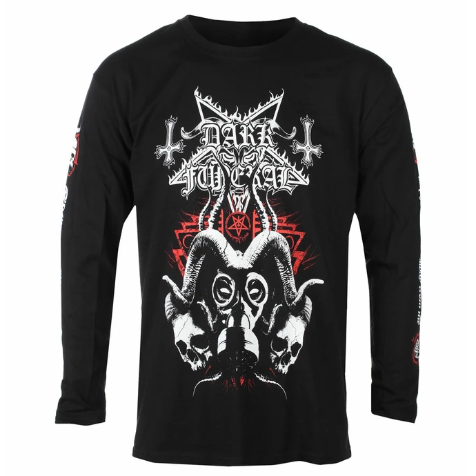 Men's T-shirt Long Sleeve DARK FUNERAL - SOCIAL DISTANCING - RAZAMATAZ