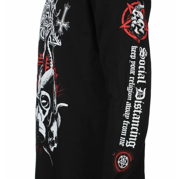 Men's T-shirt Long Sleeve DARK FUNERAL - SOCIAL DISTANCING - RAZAMATAZ - Image 4