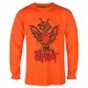 Men's T-shirt Long Sleeve Slipknot - Winged Devil - ORANGE - ROCK OFF