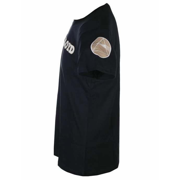 Men's T-shirt Pink Floyd - Logo & Prism App Slub - NAVY - ROCK OFF - Image 2