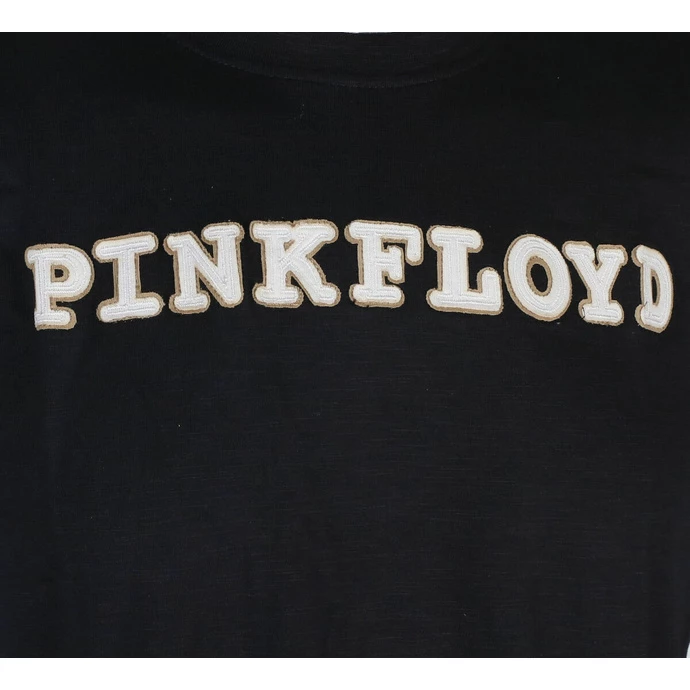 Men's T-shirt Pink Floyd - Logo & Prism App Slub - NAVY - ROCK OFF - Image 3
