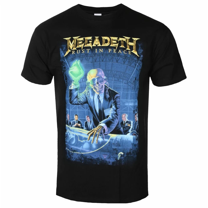 Men's T-shirt Megadeth - Rust In Peace 30th Anniversary - Black - ROCK OFF