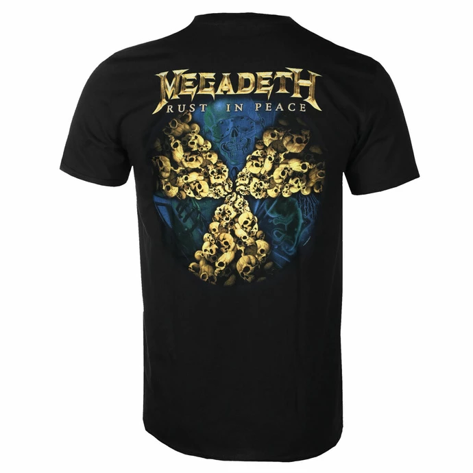 Men's T-shirt Megadeth - Rust In Peace 30th Anniversary - Black - ROCK OFF - Image 2