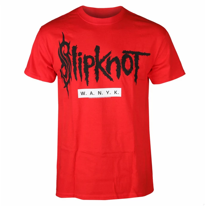 Men's T-shirt Slipknot - WANYK Red
