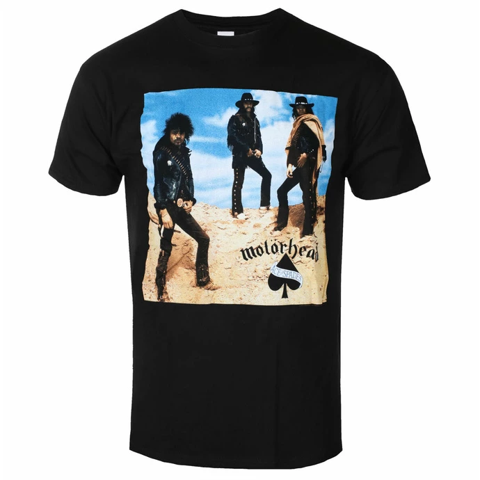 Men's T-shirt Motörhead - Ace Of Spades - Tracklist BL - ROCK OFF