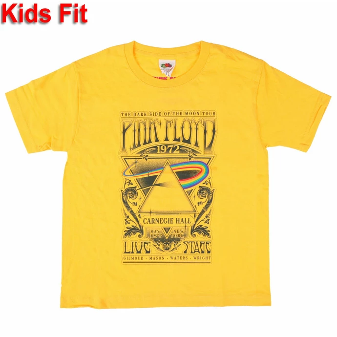Children's T-shirt Pink Floyd - Carnegie Hall Poster YELL - ROCK OFF