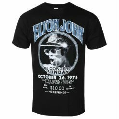 Men's T-shirt Elton John - Live In Concert BL ECO - ROCK OFF