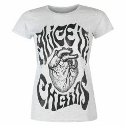 Women's T-shirt Alice In Chains - Transplant HEATHER - ROCK OFF