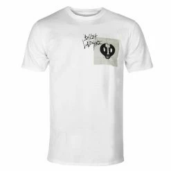 Men's T-shirt Bullet For My Valentine - Album Cropped & Logo WHT - ROCK OFF