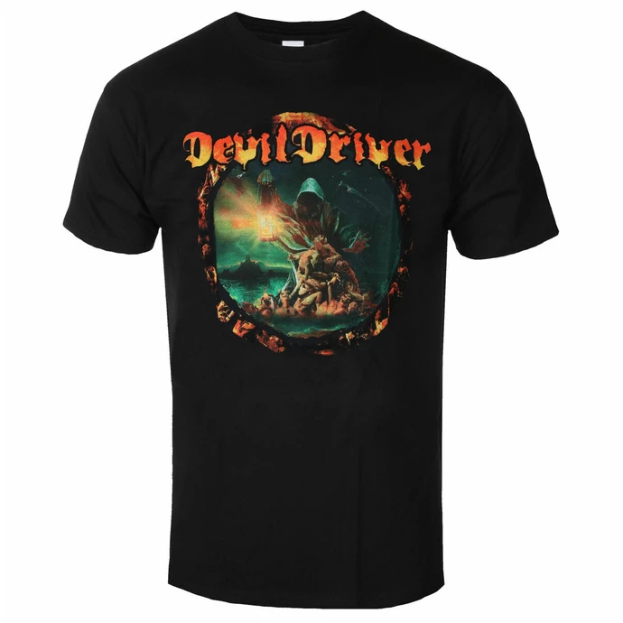 Men's T-shirt Devildriver - Dealing With Demons - Black