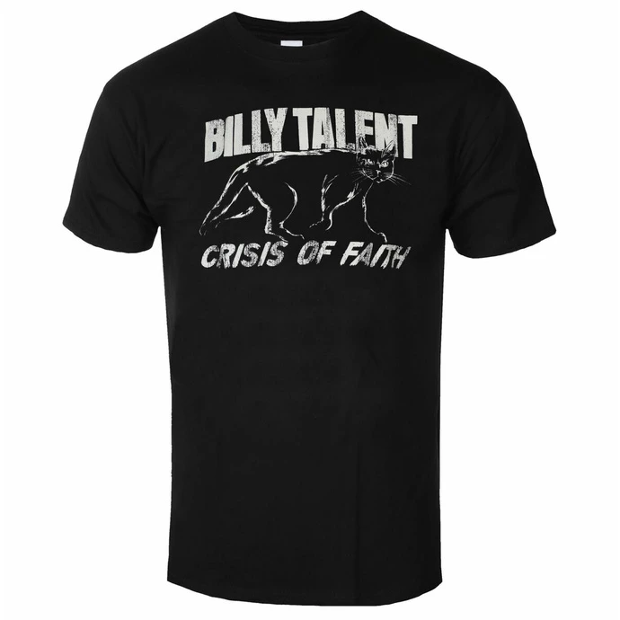 Men's T-shirt Billy Talent - Crisis Of Faith Skull - Black